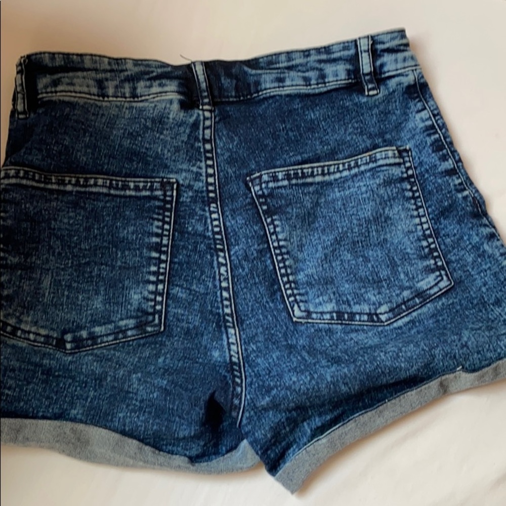 High waisted Jean Shorts